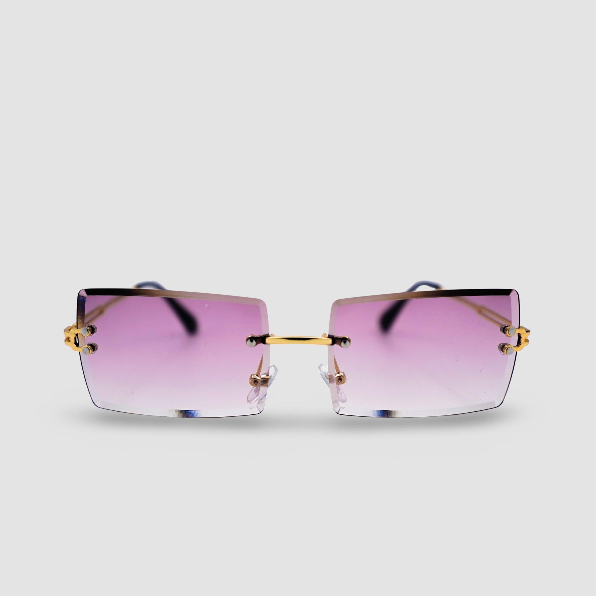 Rectangle Gold Purple - montuurtjevoorjou