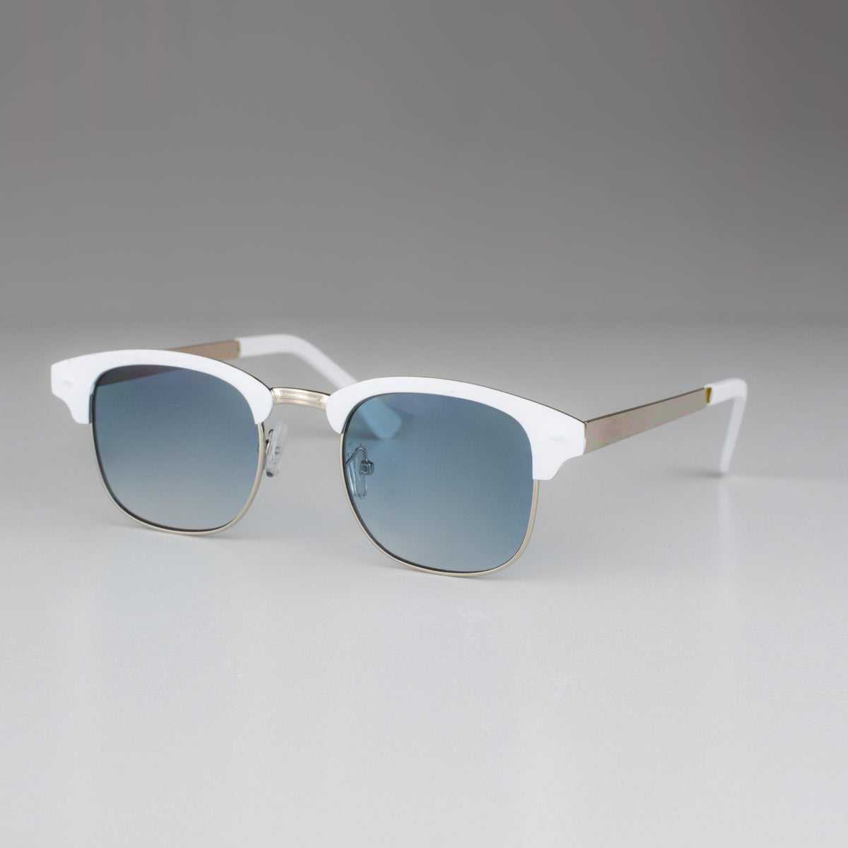 Clubmaster Metal White - montuurtjevoorjou